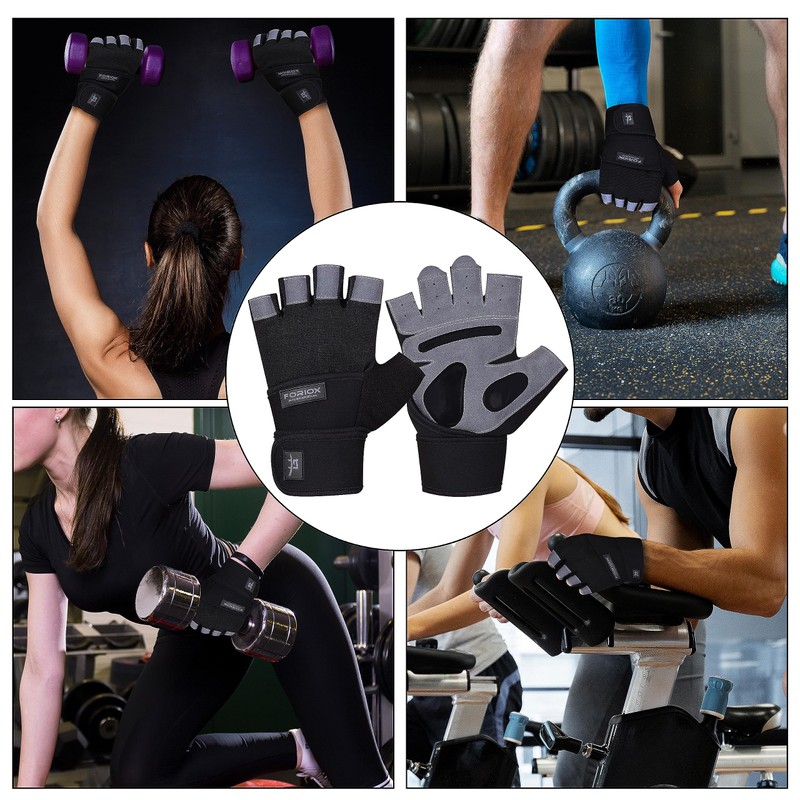 Foriox Gym Gloves Weight lifting Gloves for Men Women 50