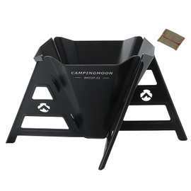 CAMPINGMOON Collapsible Coffee Dripper Pour Over Camping Outdoor 304 Stainless Steel Black BKCOF-01