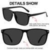 OCCI CHIARI Oversized Reading Sunglasses for Men 1.75 Sun Readers