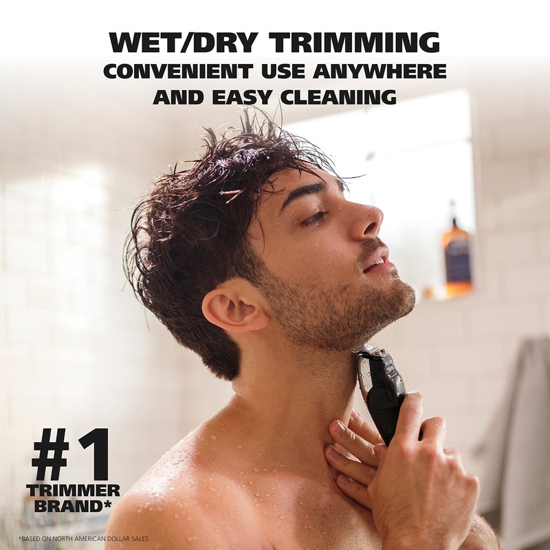 Wahl Aqua Blade® Rechargeable Wet/Dry Lithium-Ion Deluxe Beard Trimmer for