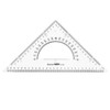 Jimjis Triangle Ruler, 11.8 inches (30 cm), Drafting Set, Large,