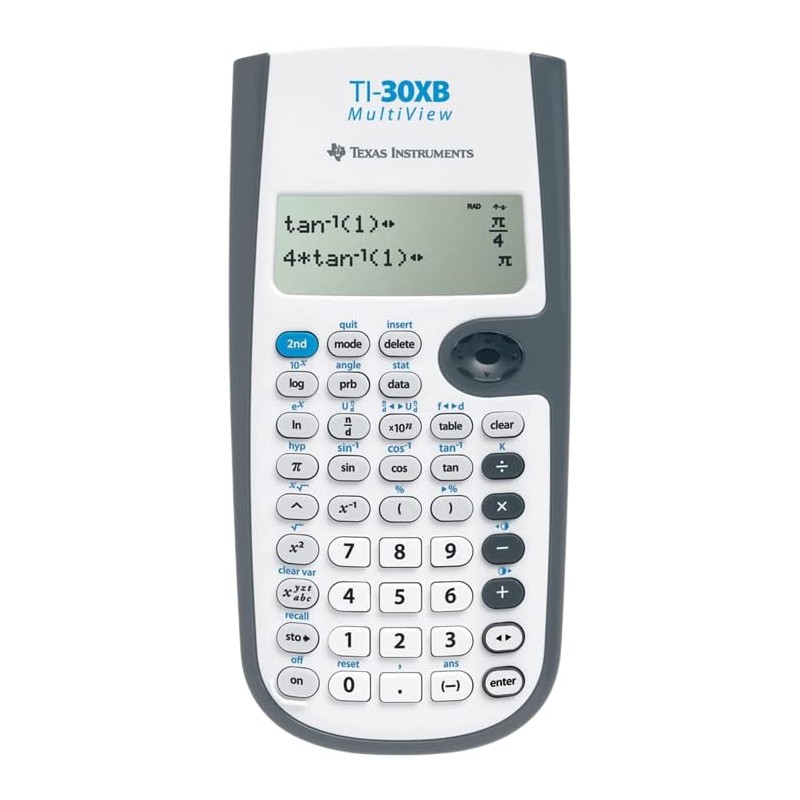 Calcuso TI-30XB MultiView Calculator Blue
