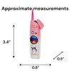 NIVEK Light Up Dazzling Lights Cartoon Lighter Refillable Pink Torch