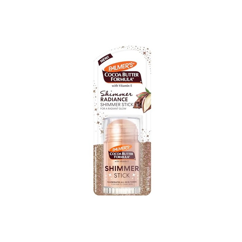 Palmer's Cocoa Butter Formula Shimmer Stick con Vitamina E, Bálsamo