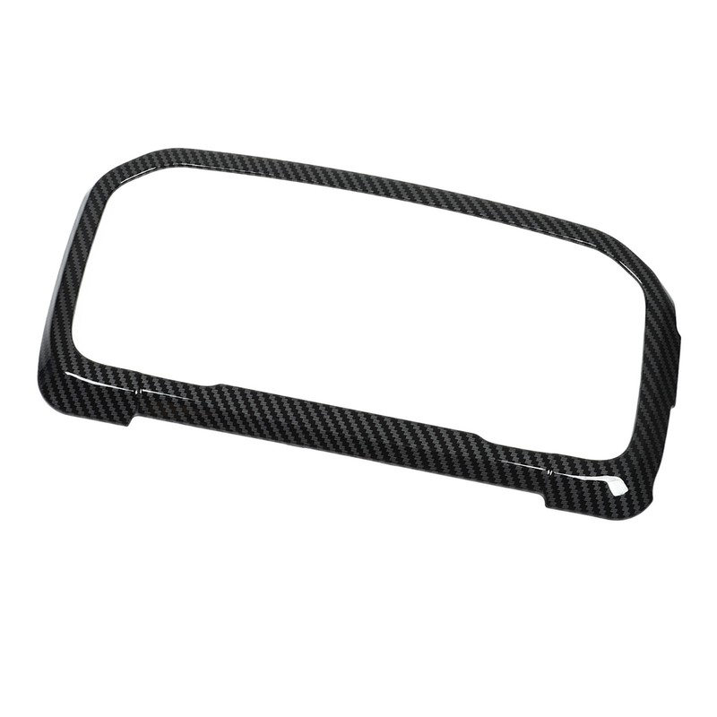 Dashboard Panel Decorative Trim Carbon Fiber Look Easy Clean Replacement