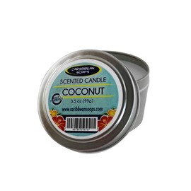 Caribbean Soaps Hand Poured Tin Candle (Cinnamon)