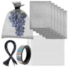 25Pcs 8 x 12 inch Fruit Protection Wire mesh Bags,