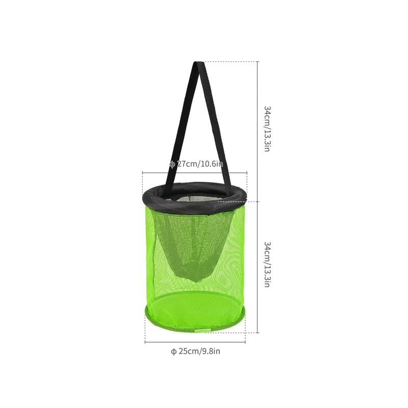 Crab Basket | Foldable Crayfish Storage Cage - Portable Floating