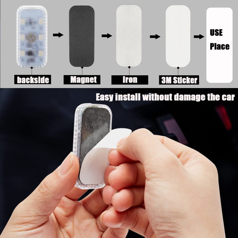 ONCCI Car Boot LED Night Light Ceiling Light Reading Lamp