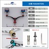 HEIGHTEN 98/110mm Reel Handle Shimano Daiwa Universal Spinning Reel Arch