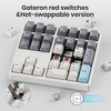 Kisnt Wireless Number Pad, Hot Swappable Mechanical Numpad,34 Keys 2.4GHz