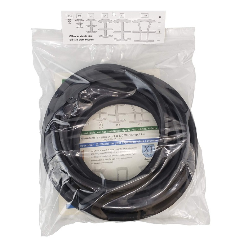Trim-A-Slab 3/8" 25' (Black)