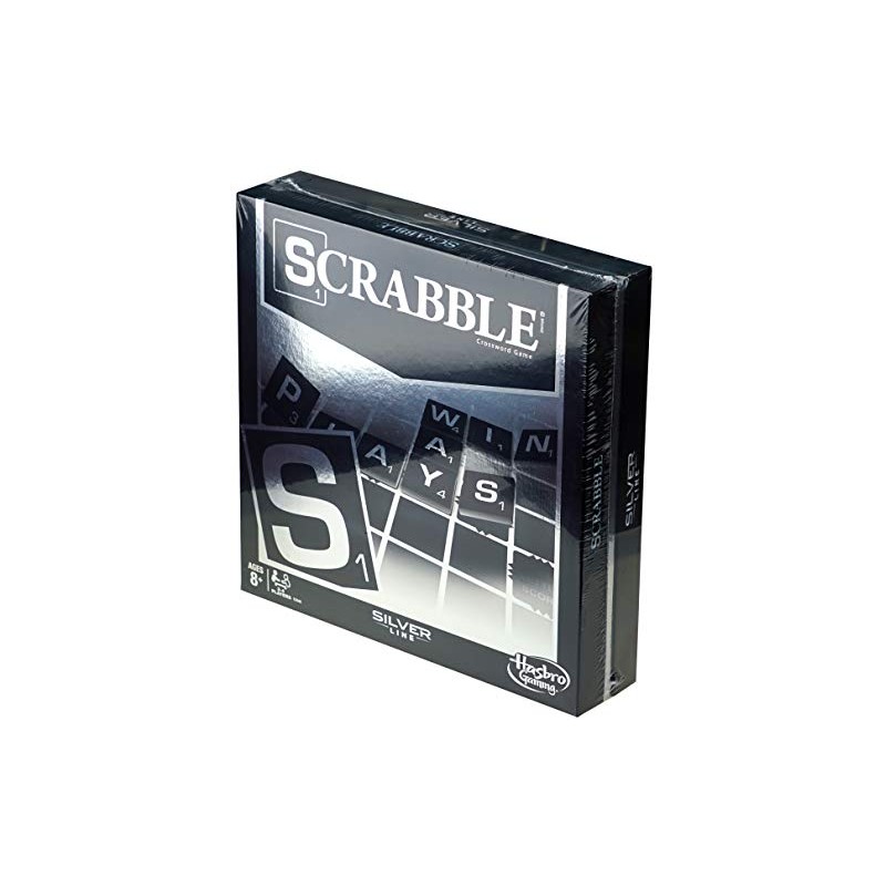 Hasbro Scrabble Silver Line Edition Board Game