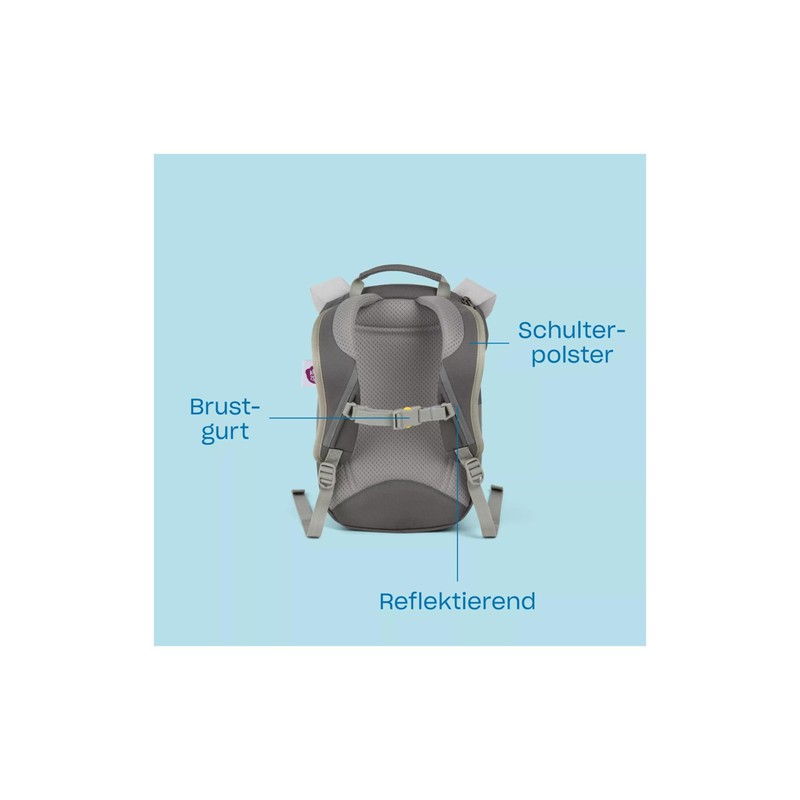 Affenzahn Little Friend Nursery Backpack for 1-3 Years Old Ergonomic