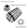CoCud Spring Collet Chuck ER-25 Spring Collet 13mm Clamping Diameter