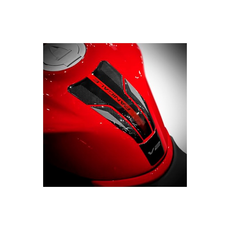 Az Graphishop 3D Resin Tank Pad Compatible with Ducati Panigale