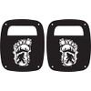 JeepTails Bigfoot Forest Tail lamp Light Covers Compatible with Jeep