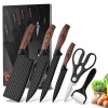 High Quality Kitchen Tool Kitchen Chef Knife Set 6 Pcs