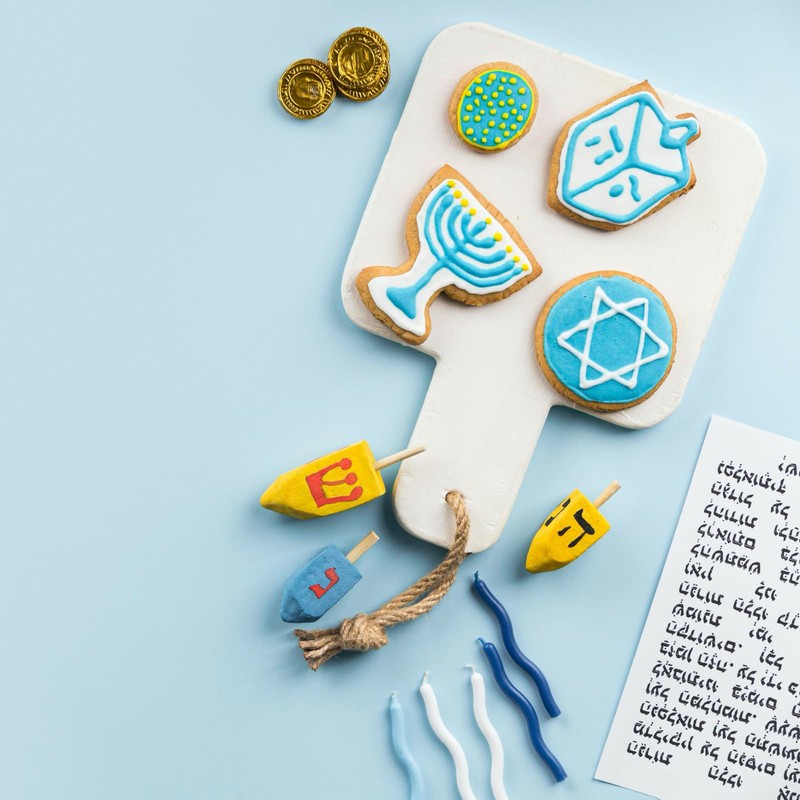 JOB JOL Hanukkah Cookie Cutters 3 PCS, 4'', Star of