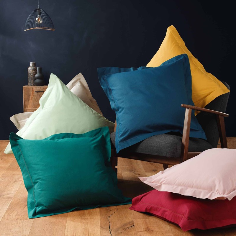 douceur d'intérieur, Lina Emerald Cushion Cover (63 x 63 cm)