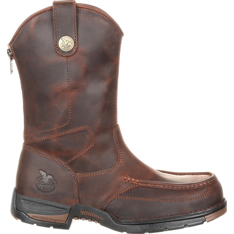 Georgia Boot Athens Pull-On Work Boot Size 12(M)