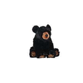 Wild Republic Artist Collection Black Bear, Stuffed Animal, 15 Inches, Plush Toy, Fill is Spun Recycled Water Bottles