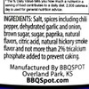 Burger & Fry Seasoning Rub Some Burger For Dead Cow,