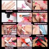 MCTNCT 306 Pieces Dual Nail Forms Set 12 Sizes Polygel