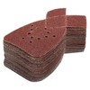 ExcInter 60 PCS 12 Hole Sanding Sheets for Mouse Sanders