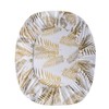 Fitted Sheet 160 x 200 cm - Gold Leaves Pattern