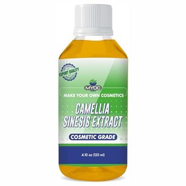 MYOC Camellia Liquid Extract | Cosmetic Grade Botanical Ingredient | Non-Edible | Herbal Extract for DIY Skincare & Haircare | 120ml / 4.05 Fl Oz
