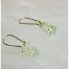 Unbranded Christmas Tree Epoxy Earrings .