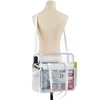 Oraben Clear Bag Stadium Approved 12x6x12 Tote Bag with Removable