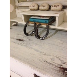 Rustic Horseshoe Towel Hooks for Bathrooms, Key Holder for Wall, Coat Rack Wall Mount - Full Hook Horseshoe Hanger - 2 Hooks - 16 Nails - The Heritage Forge