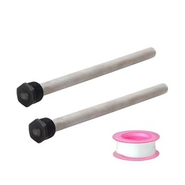 YOIASUGH 2-Pack RV Water Heater Anode Rod 9.25" x 3/4" NPT Compatible with Suburban 233514, 232767 Anode Rod Premium Magnesium Anode Rod heater-Flo 6 Gallon