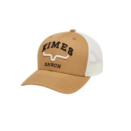 Kimes Ranch Adjustable Snapback Hat Since 2009 Trucker/Work were Brown