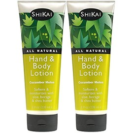 Shikai Naturally Moisturizing Hand & Body Lotion - Cucumber Melon - 8 oz - 2 pk by ShiKai