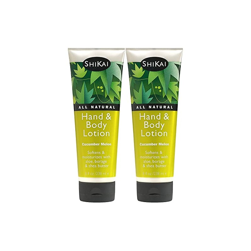Shikai Naturally Moisturizing Hand & Body Lotion - Cucumber Melon