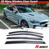 LUC For KIA Stinger 2017-2023 Window Visor Rain Guard Deflector