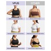 VFUS Plus Size Sports Bras Medium-High Support Adjustable Racerback High