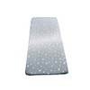 Mane by TIM & TAM Satin COTBED Fitted Sheet (Blue)