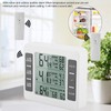 Wireless Digital Audible Fridge Thermometer Freezer Thermometer with 2-Piece Sensor