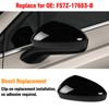 Adzfel Compatible with Ford Fusion Side Mirror Cover Cap 2013