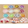 YesLady Nail Art Charms Sequins Heart Flash Nail Face Eyeliner