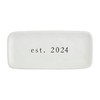 Mud Pie Mrs Everything Dish 2024, 9" x 4", White
