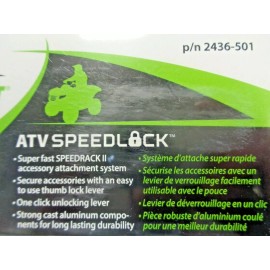 Arctic Cat BRAND NEW PAIR ATV SPEEDRACK II ATTACHMENT SYSTEM SPEEDLOCKS 2436-501