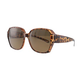 Lufdegim Polarized Sunglasses Women Men Leopard Print UV Vintage Anti Glare Glasses for Driving Running Outdoor