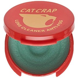 EK USA, Cat Crap, Anti-Fog Lens Cleaner Balm, Safe on All Lenses, Eyeglasses, Goggles, and Camera Lenses - 0.5 Ounce