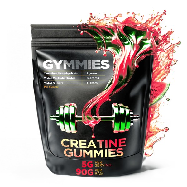 GYMMIES GYMMIES Creatine Monohydrate Gummies - Muscle Growth, Performance, Endurance