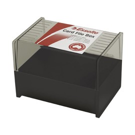 Esselte SWS Card File Box 102X152 (6X4) Black
